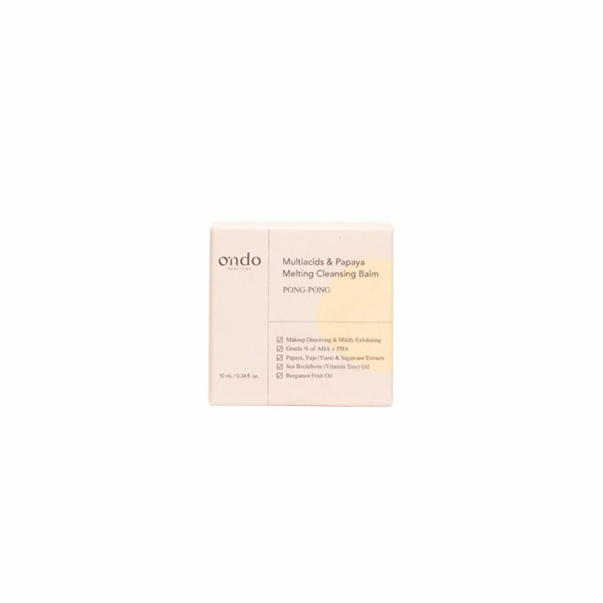 Moisturising Balm Ondo Beauty 36.5 MULTIACIDS & PAPAYA 10 ml - Image 4