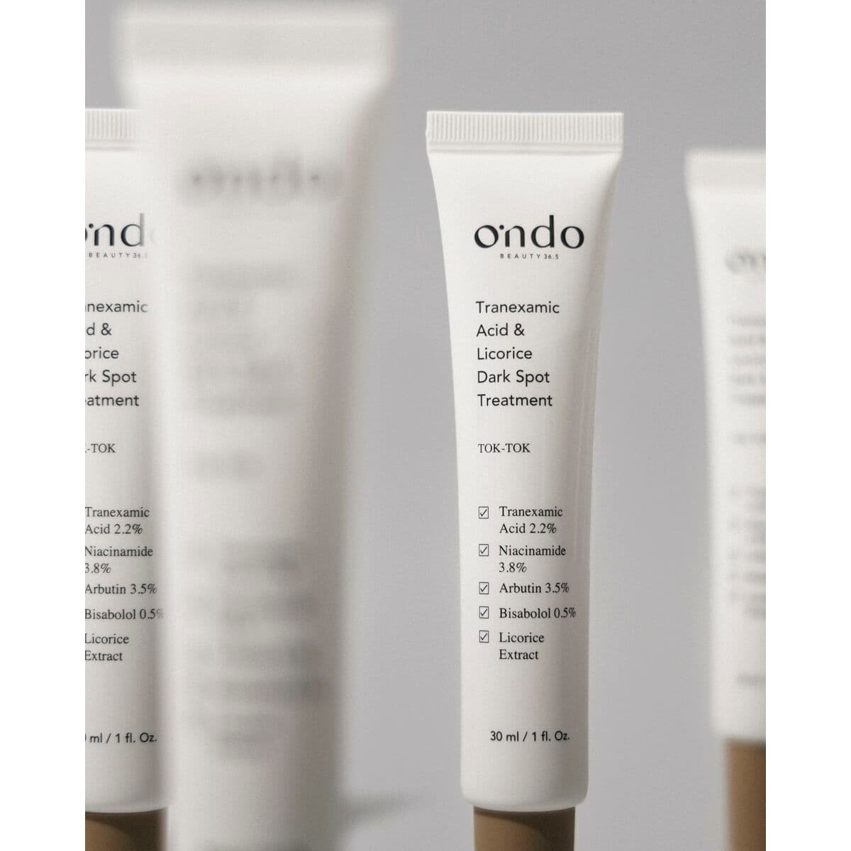Anti-Brown Spot Treatment Ondo Beauty 36.5 TRANEXAMIC ACID & LICORICE DARK 30 ml - Image 7