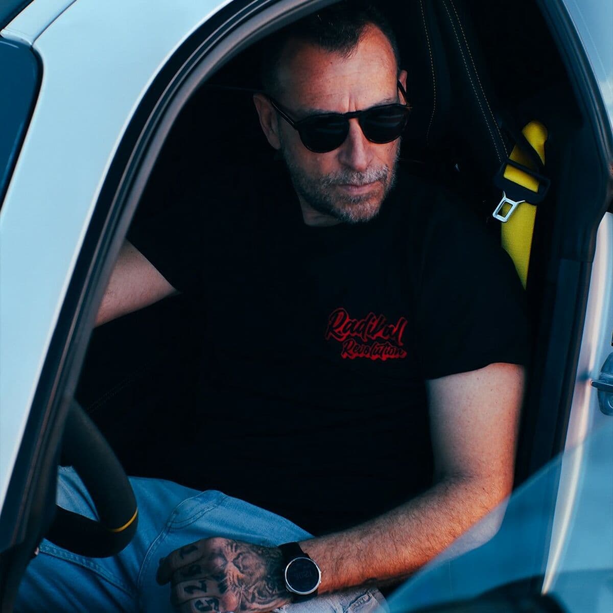 Heren-T-Shirt met Korte Mouwen RADIKAL NICE FAT ASS Zwart S - Image 2