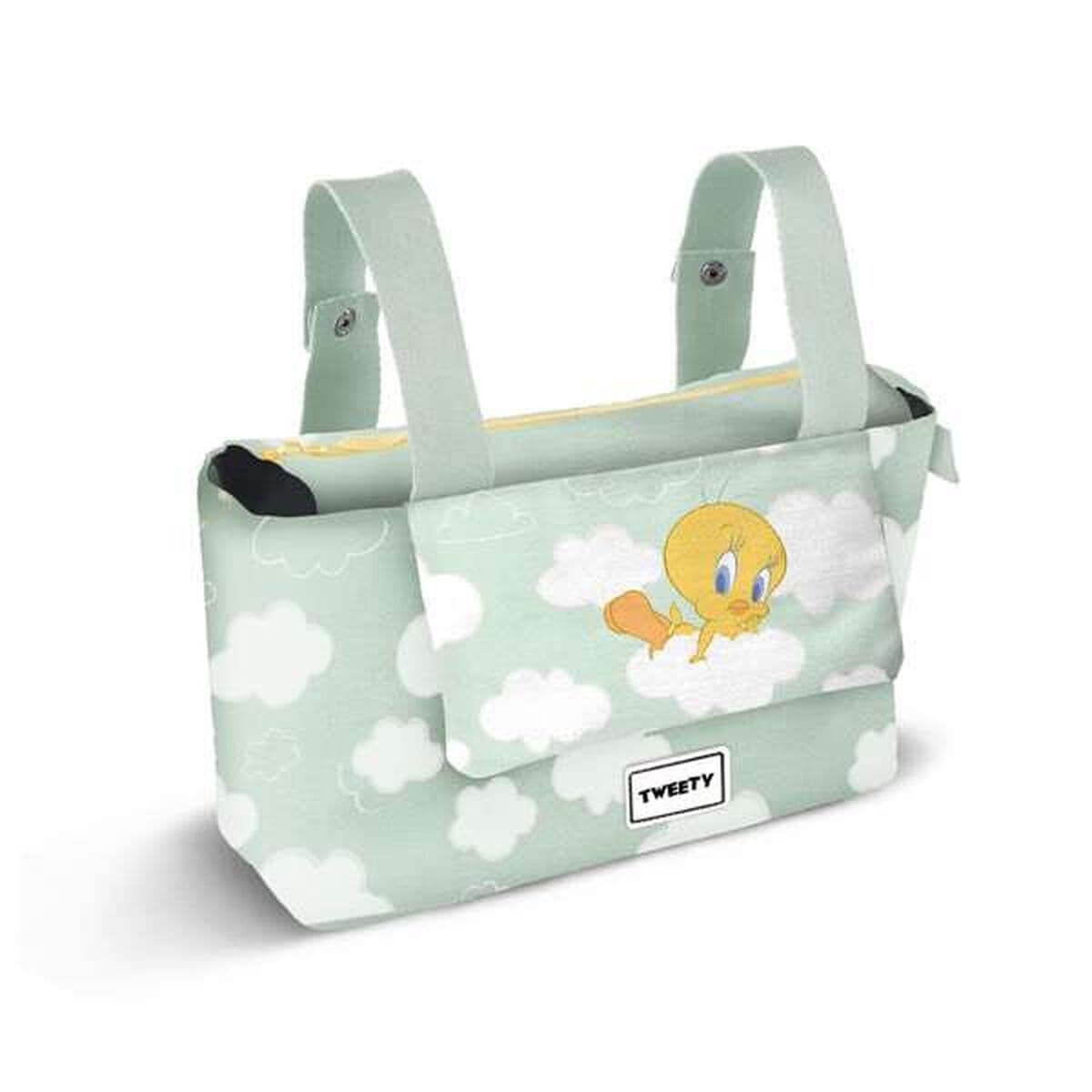Bolso Cambiador de Pañales Looney Tunes Tweety  Verde Infantil - Image 2