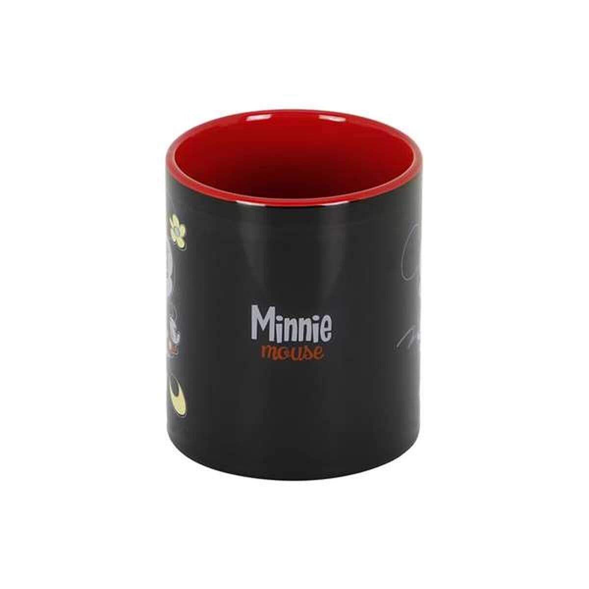 Mugg Minnie Mouse Svart Ansikte - Image 3