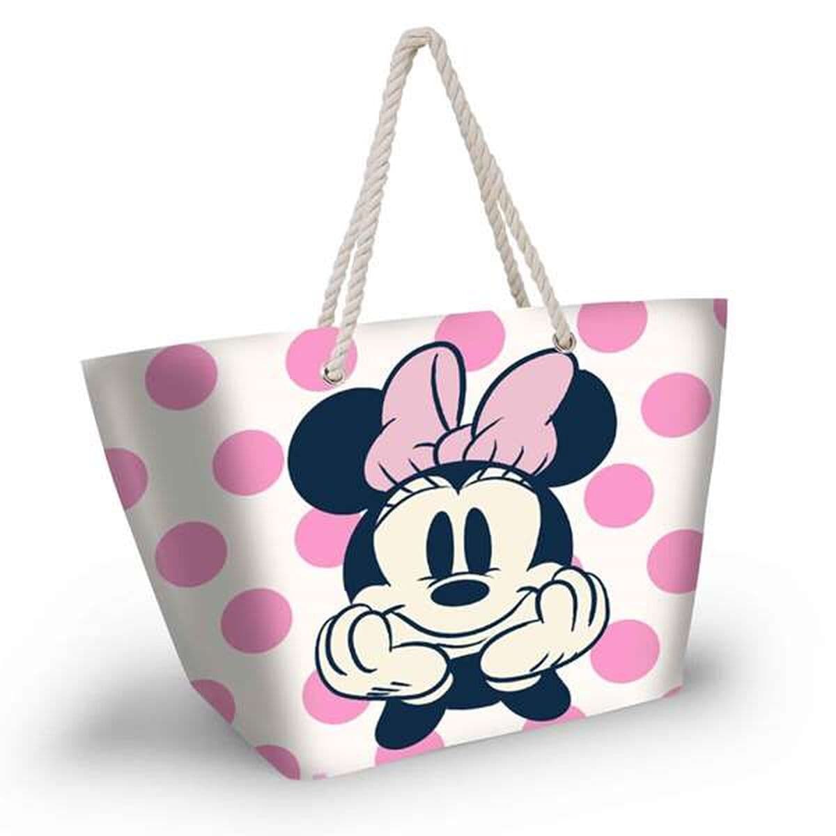 Bolsa de Playa Minnie Mouse Rosa