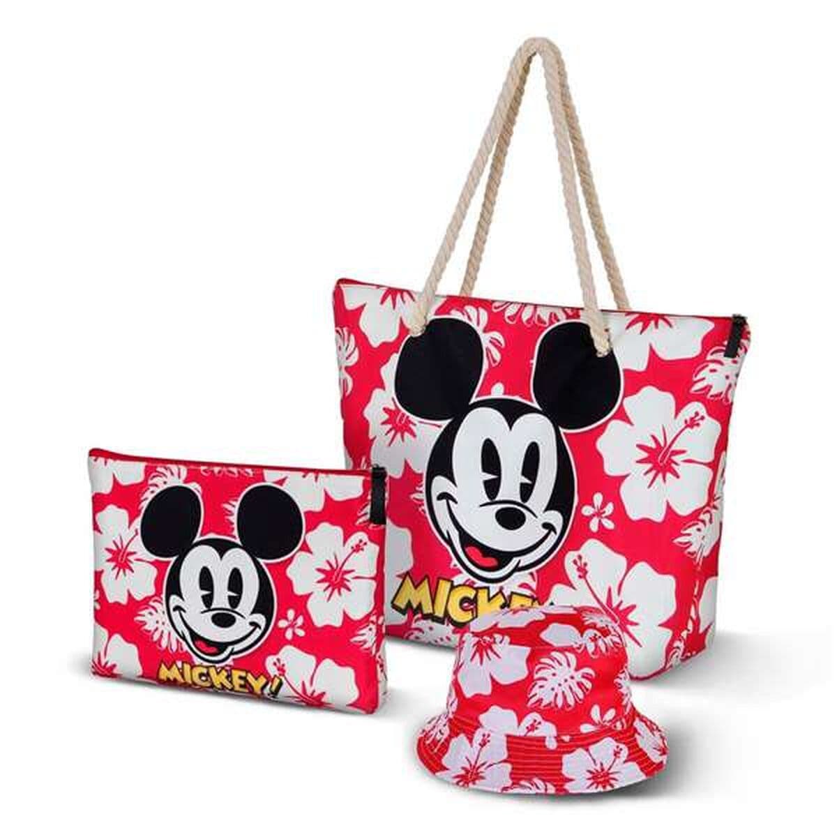 Strandtasche Mickey Mouse hawaii Rosa - Image 9