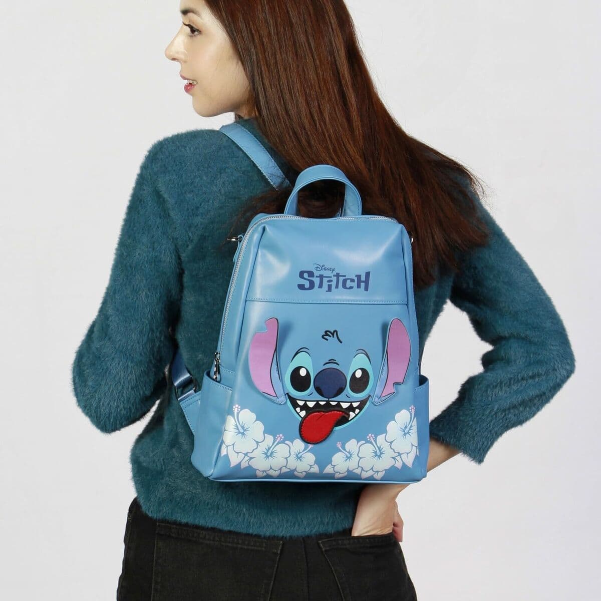 Schulrucksack Lilo & Stitch Blau - Image 19