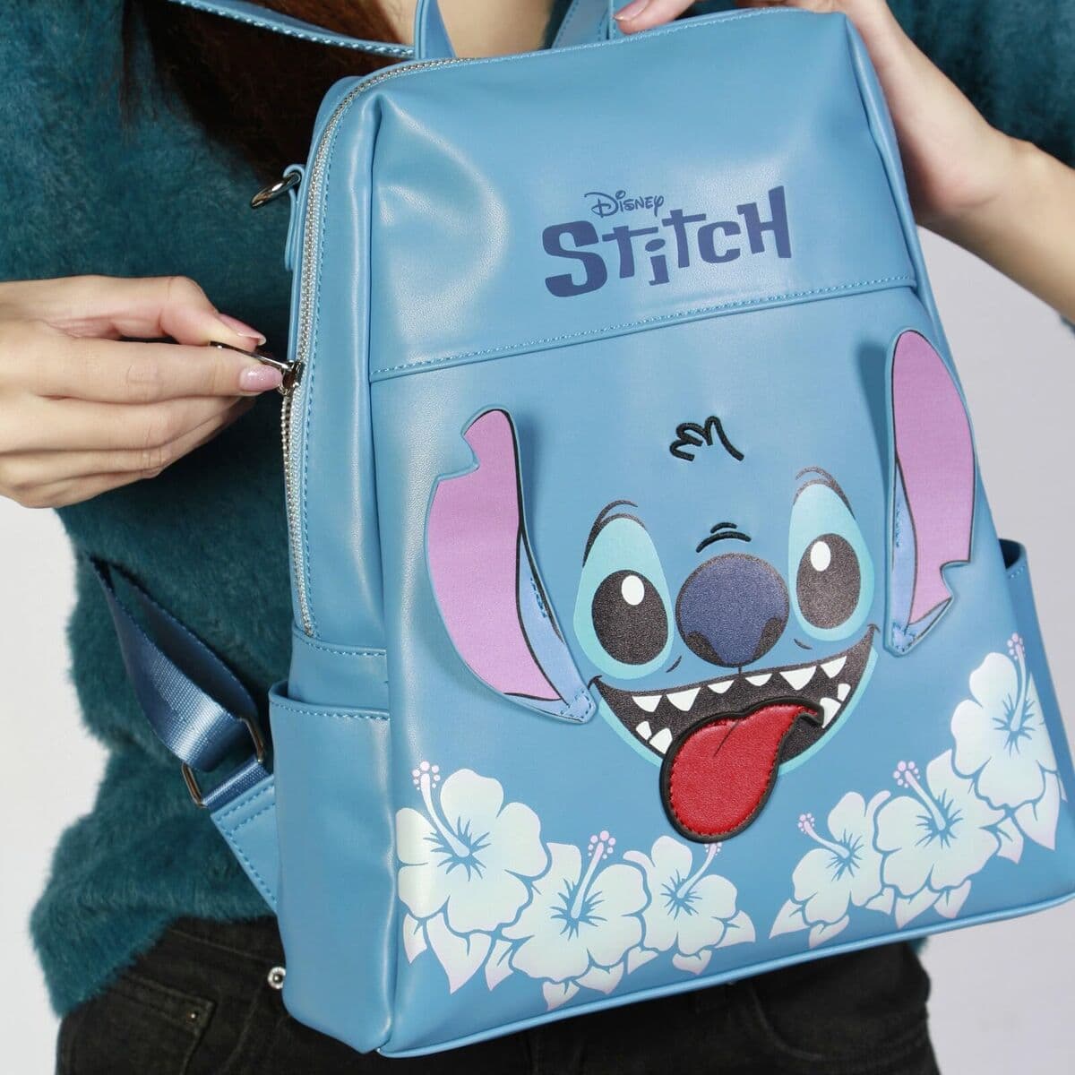 Schulrucksack Lilo & Stitch Blau - Image 21