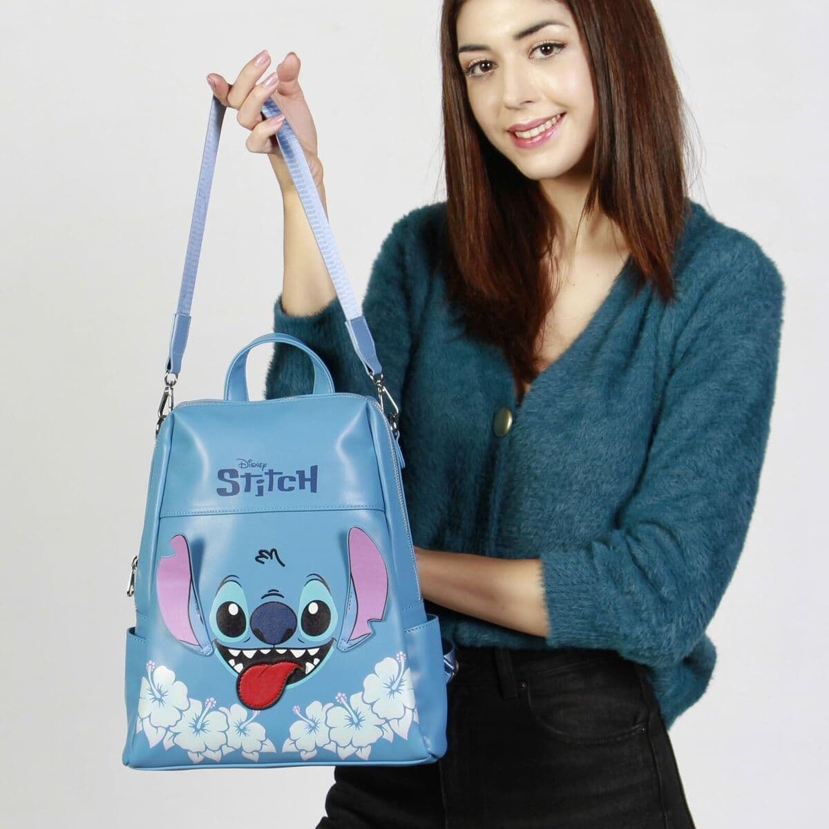 Schulrucksack Lilo & Stitch Blau - Image 22