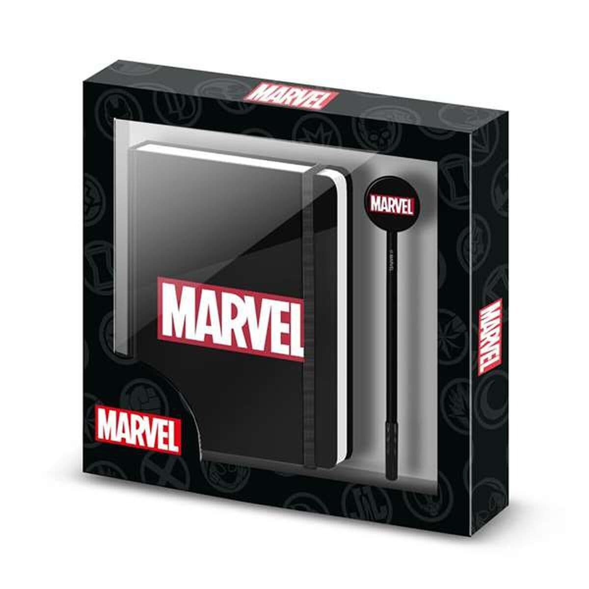Diario con Accessori Marvel Nero 22,4 X 2,2 X 23,2 cm - Image 2