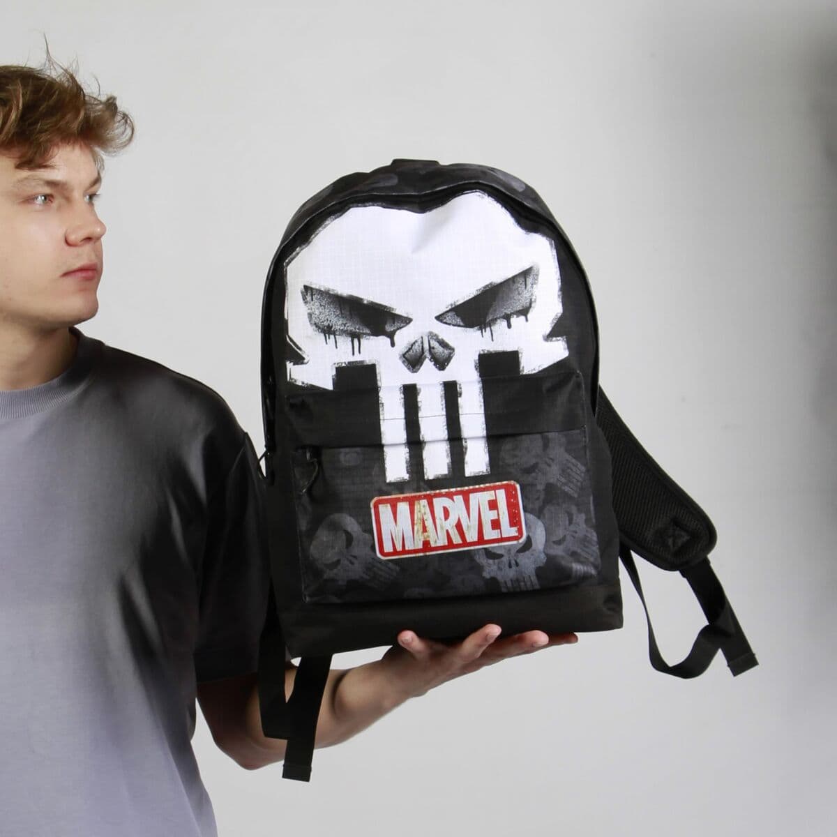 School Bag Marvel  Punisher Skull - Image 7