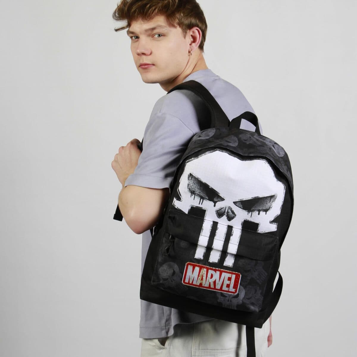 School Bag Marvel  Punisher Skull - Image 9