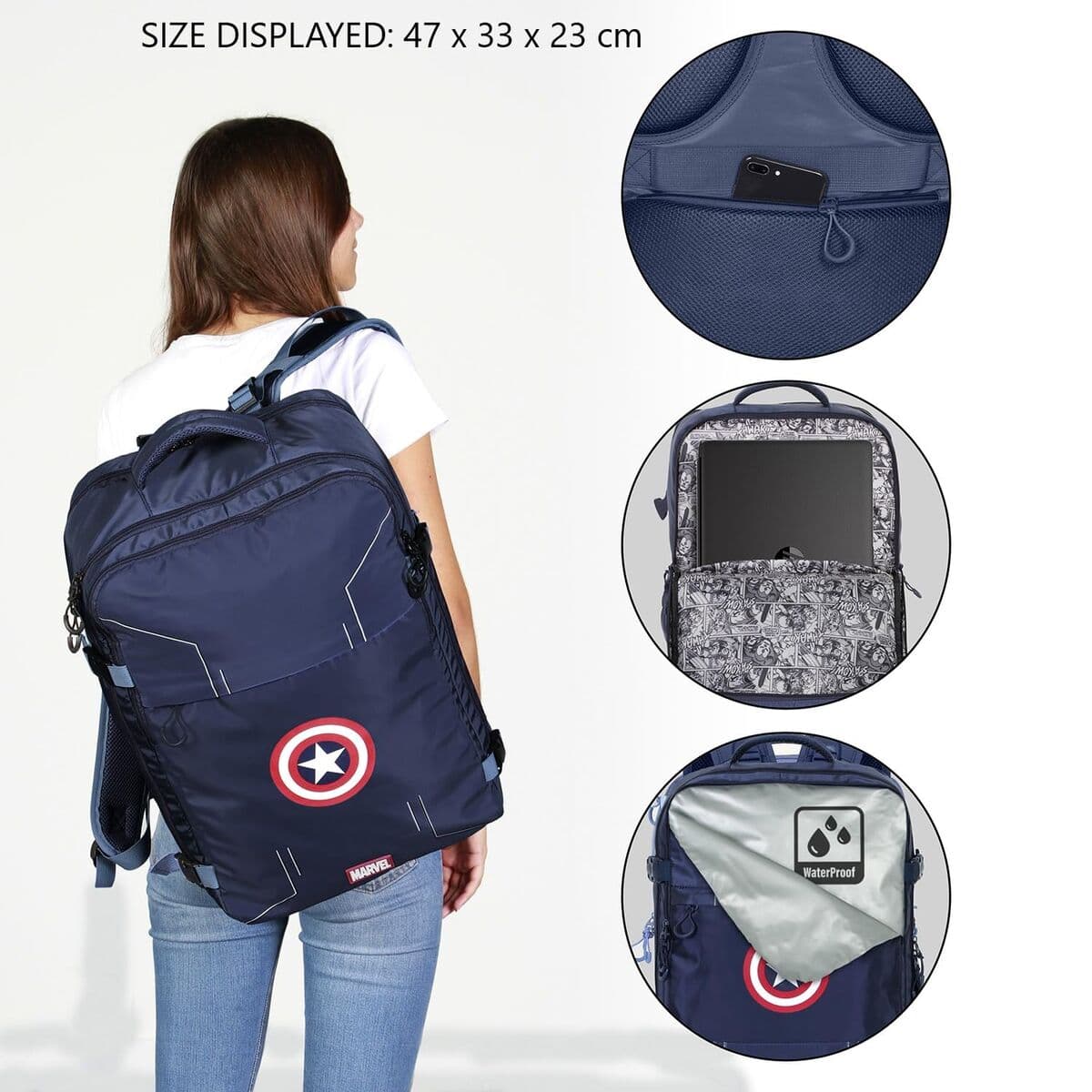 Mochila Multiusos Capitán América Cabina - Image 8