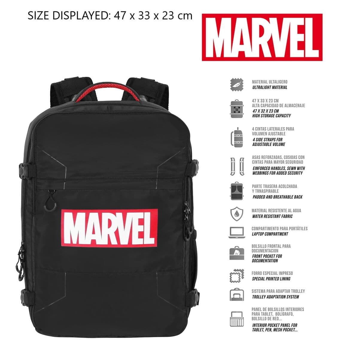 Mehrzweckrucksack Marvel Kabine - Image 4