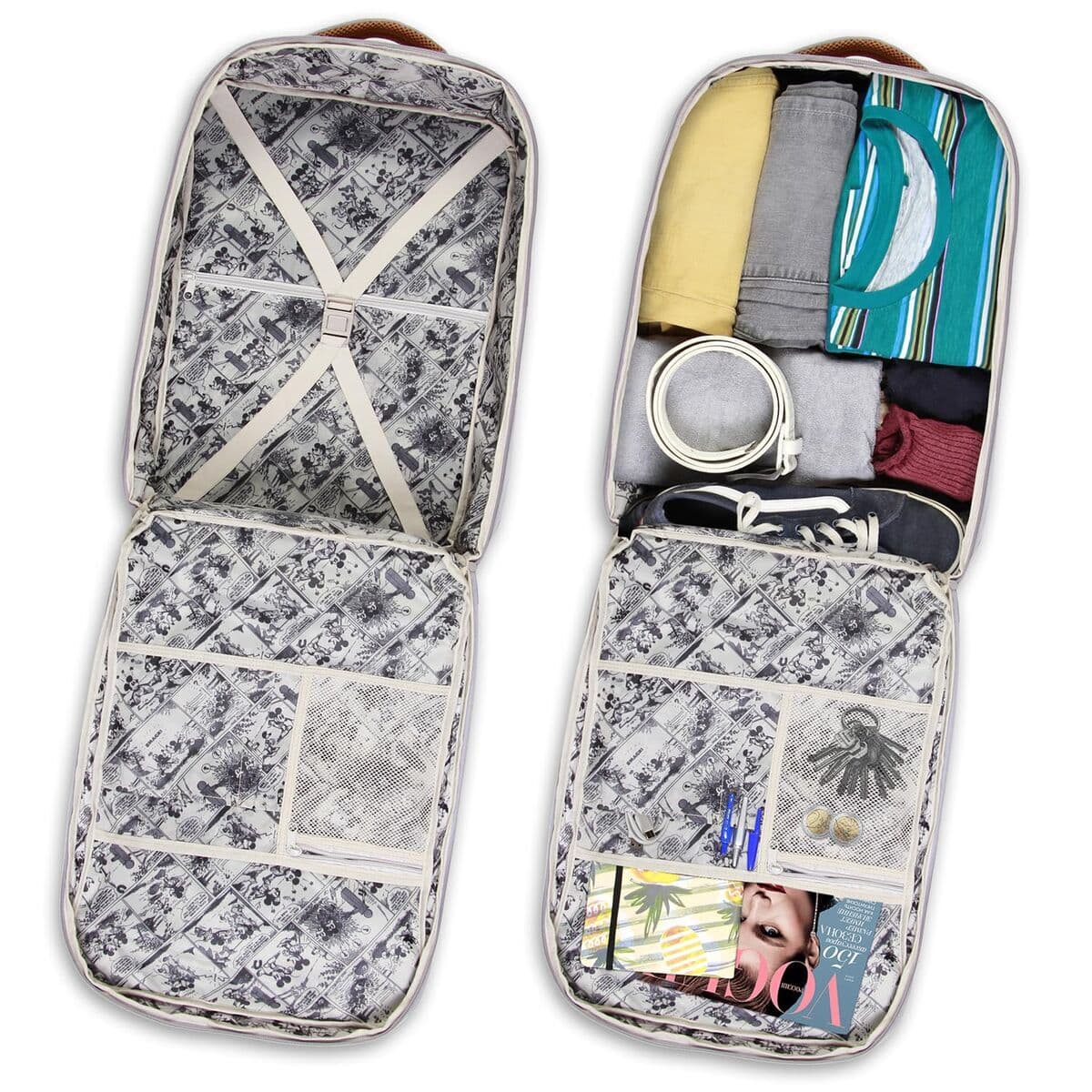 Mehrzweckrucksack Mickey Mouse Khaki Kabine - Image 7