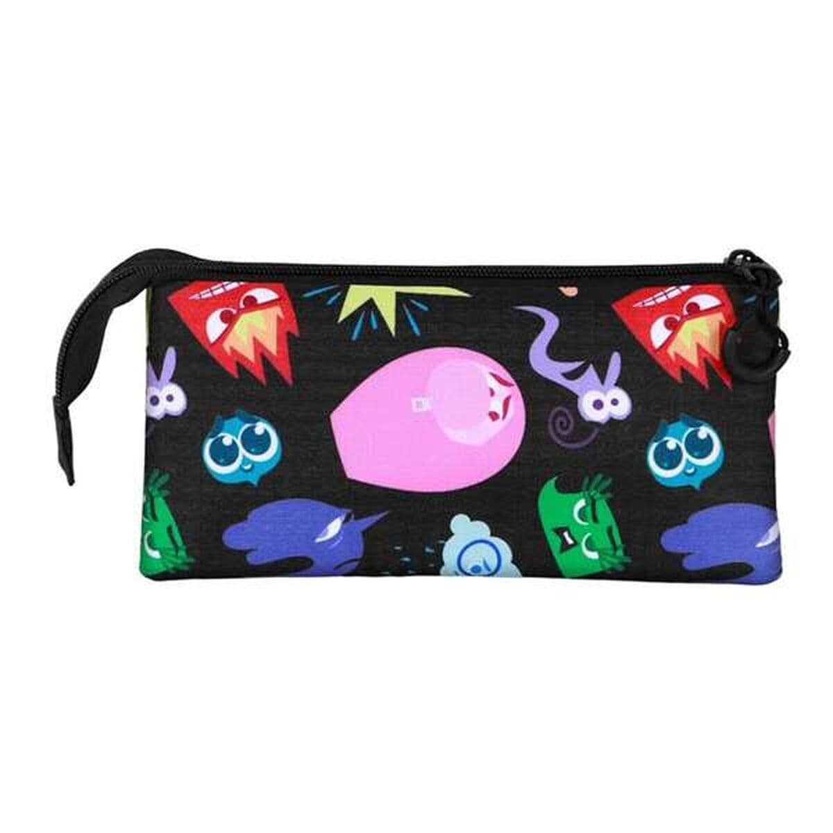 Trousse Fourre-Tout Triple Inside Out Noir - Image 6