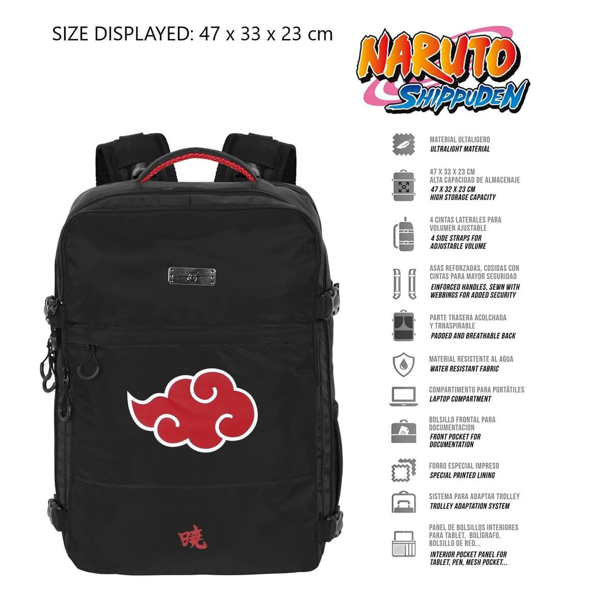 Mehrzweckrucksack Naruto Kabine - Image 14