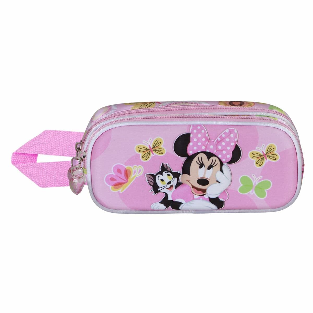 Zweifaches Mehrzweck-Etui Minnie Mouse Kitten Rosa 22 x 8 x 9,5 cm 3D - Image 3