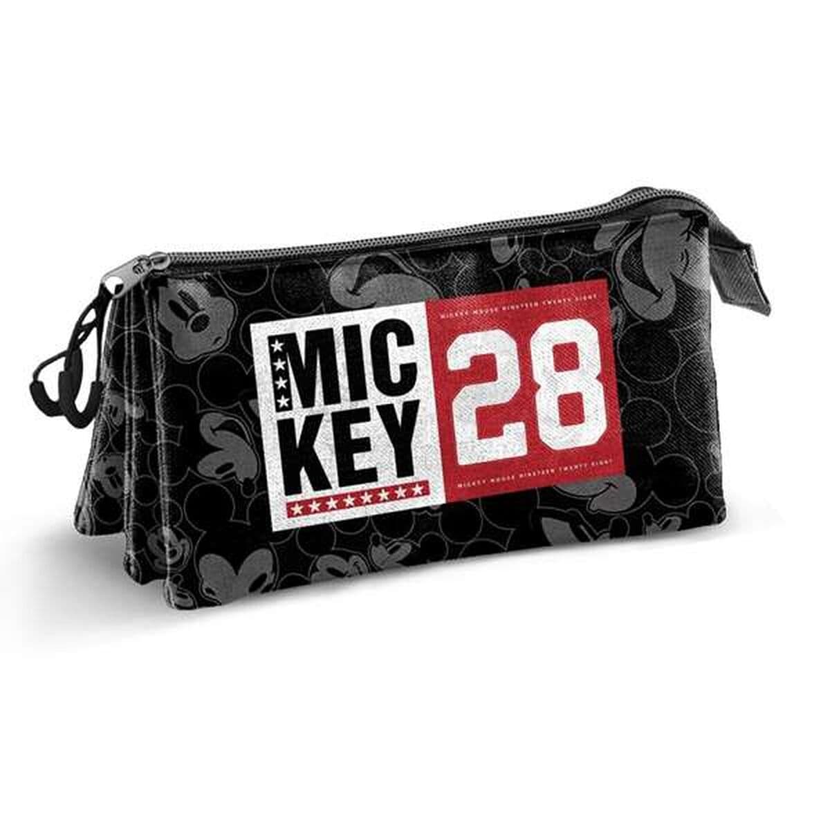 Trostruka pernica Mickey Mouse Crna - Image 4