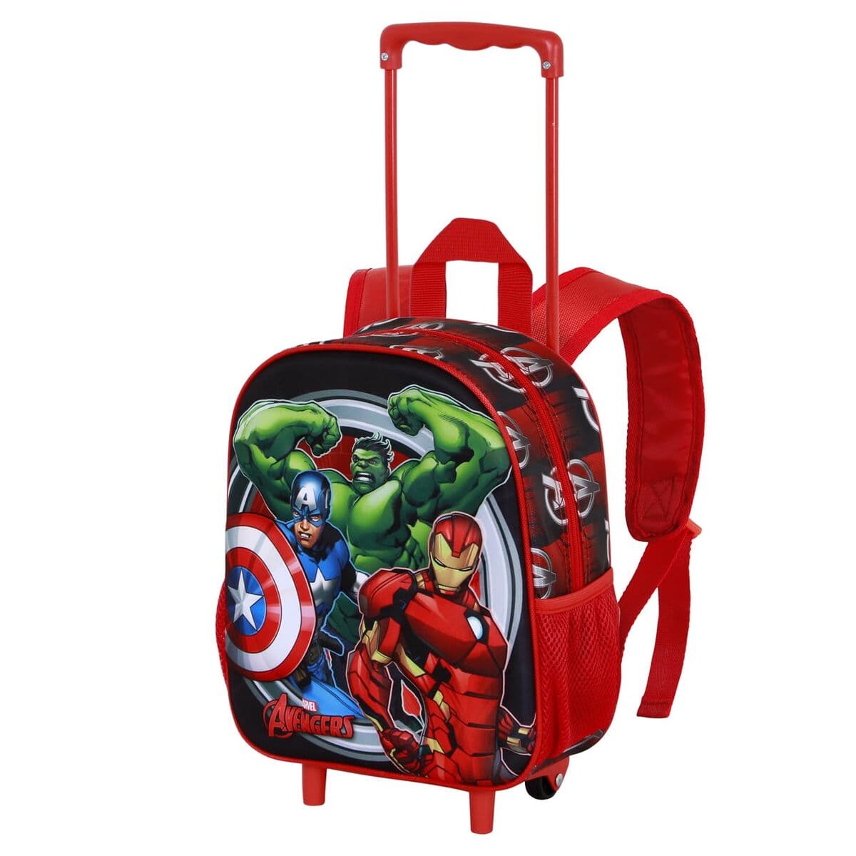 Schulrucksack 3D mit Rädern The Avengers - Image 7