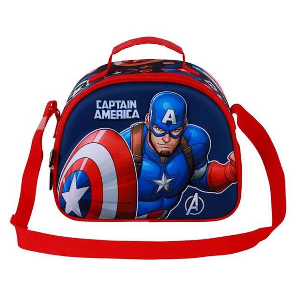 Lunchbox Capitán América Blau - Image 3