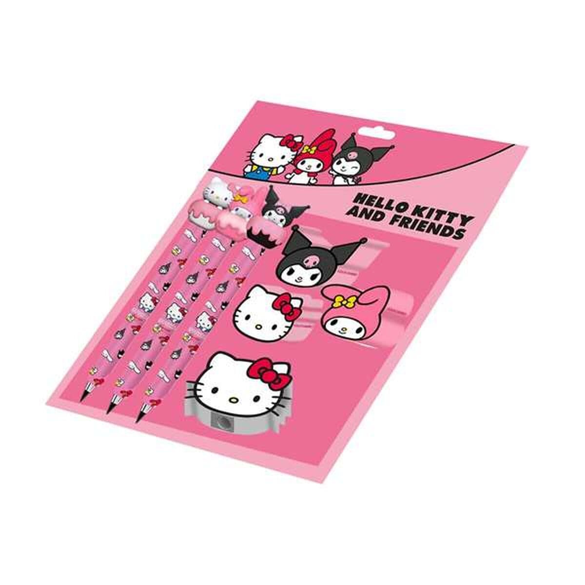 Set de Papelería Hello Kitty Rosa