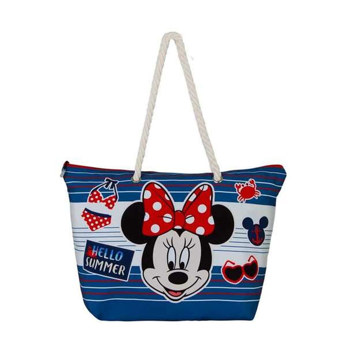 Strandtasche Minnie Mouse Blau - Image 3