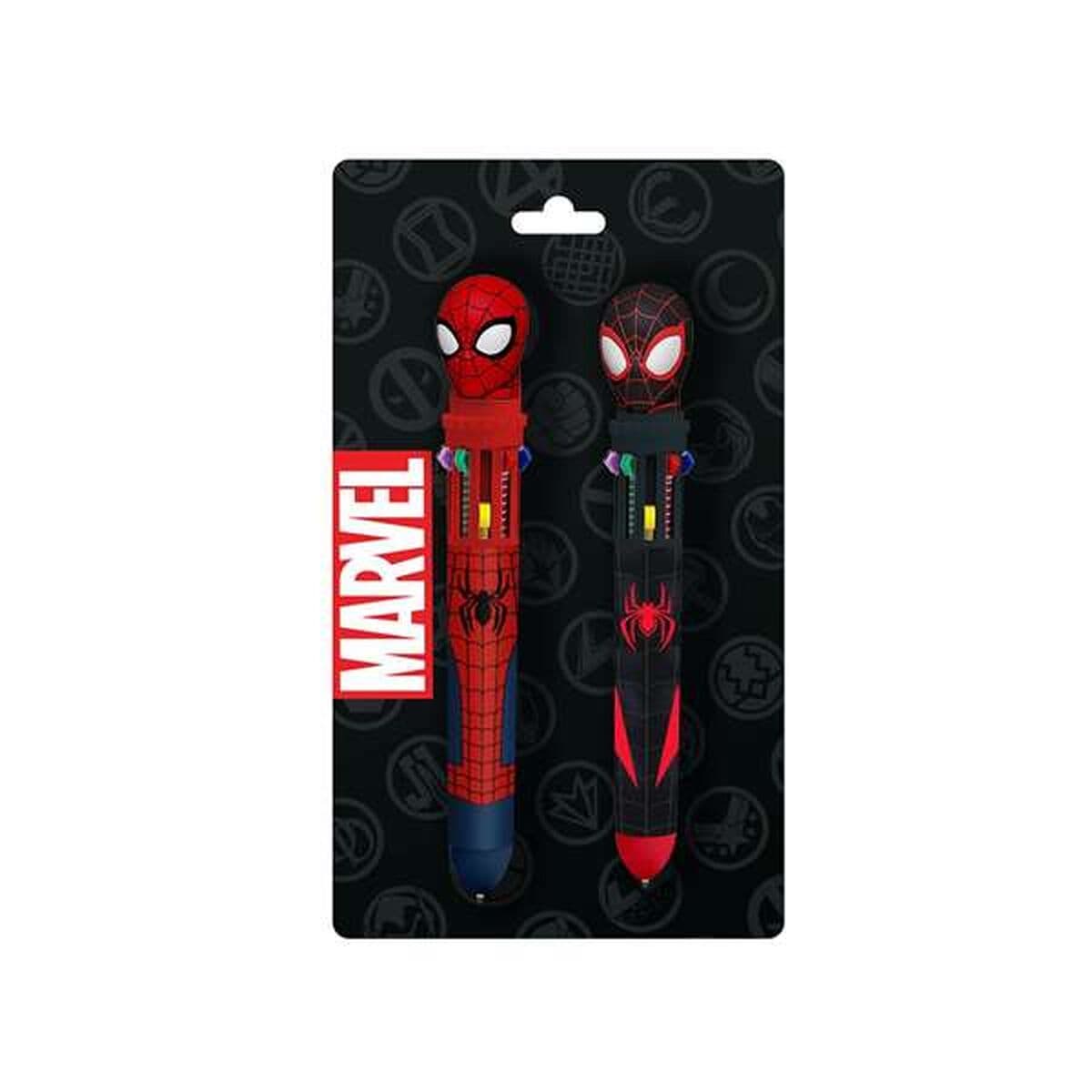 Set de Bolígrafos Spider-Man Rojo