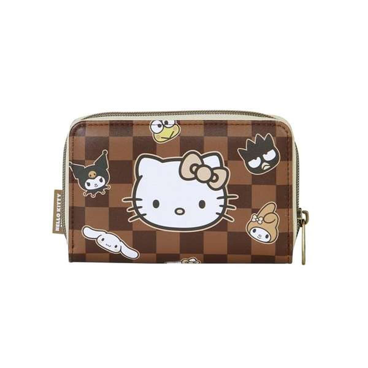 Cartera Hello Kitty Marrón 10 x 15 x 3 cm - Image 3