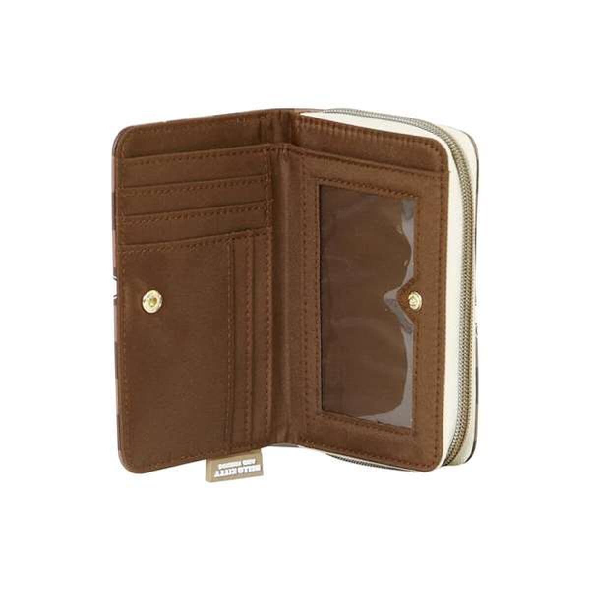 Cartera Hello Kitty Marrón 10 x 15 x 3 cm - Image 4