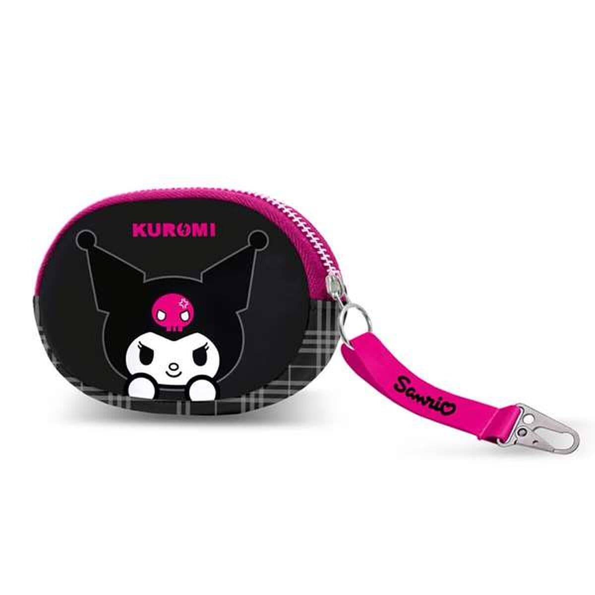 Cartera Kuromi Negro 12,5 x 2 cm - Image 2
