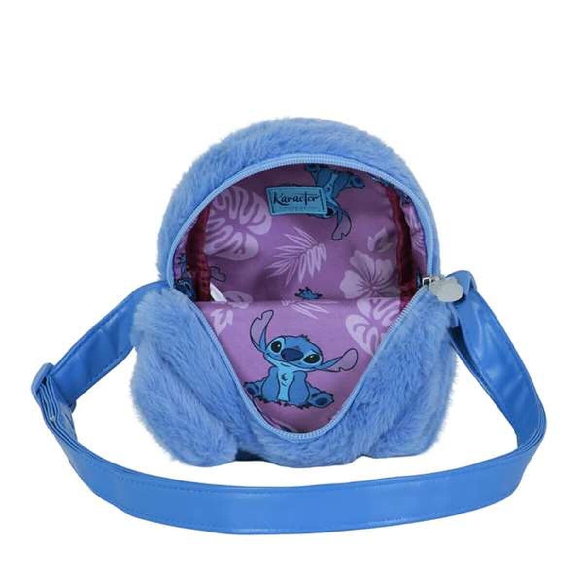 Sac à Bandoulière Stitch Bleu 21 x 18 x 10 cm - Image 4