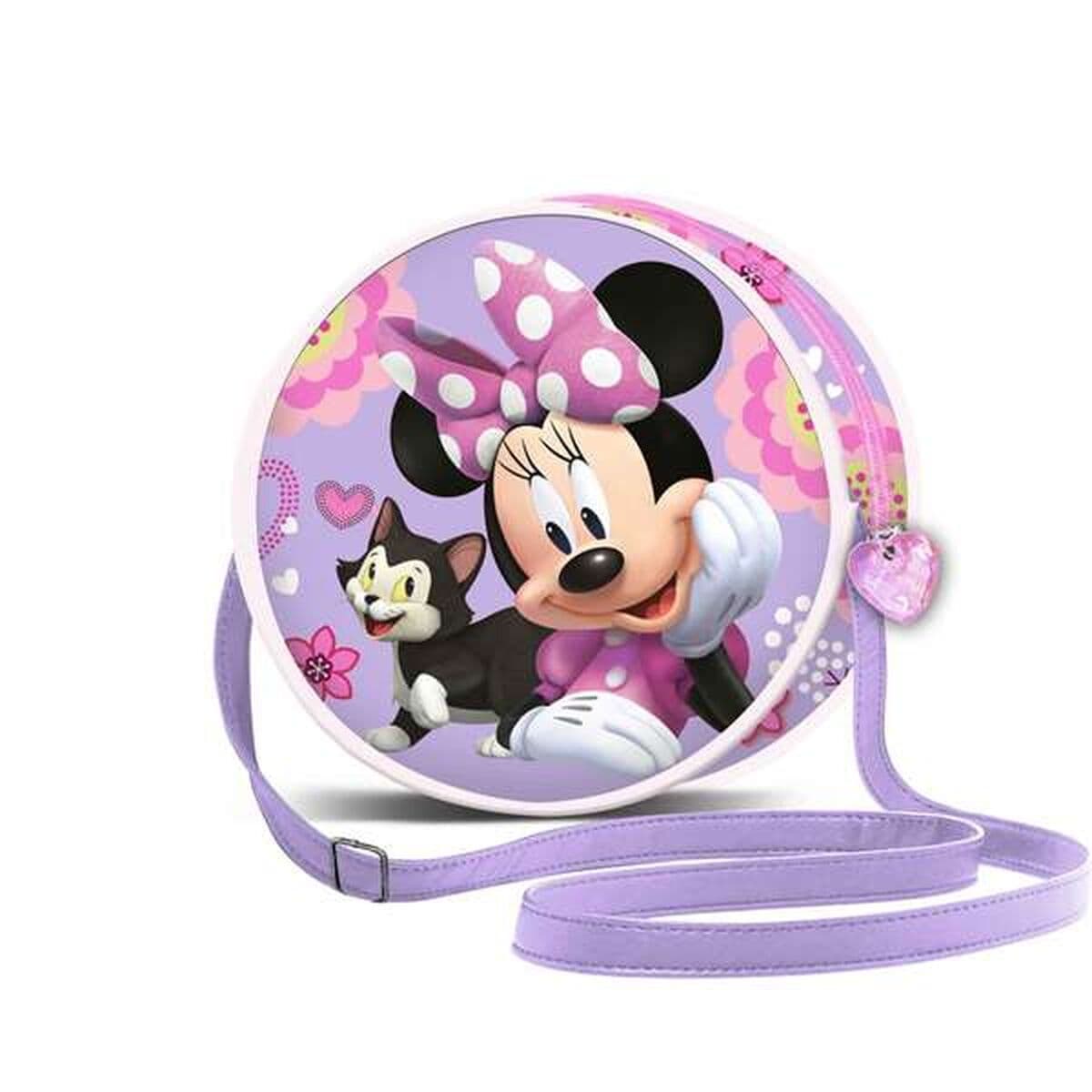 Torba na Rame Minnie Mouse Lila 18,5 x 18,5 x 7 cm