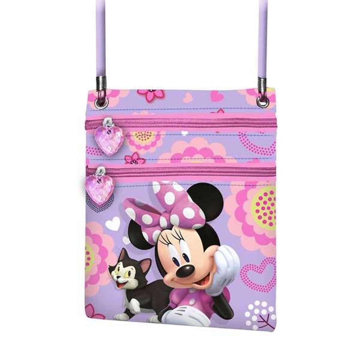 Torba na Rame Minnie Mouse Lila 17 x 15 x 4 cm