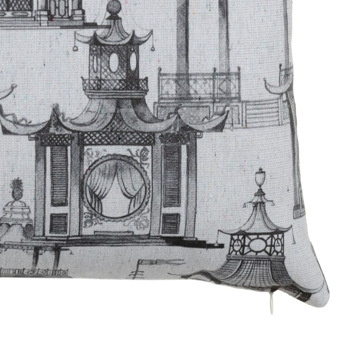 Padi Polüester 60 x 60 cm 100% puuvilla Väike maja - Image 2