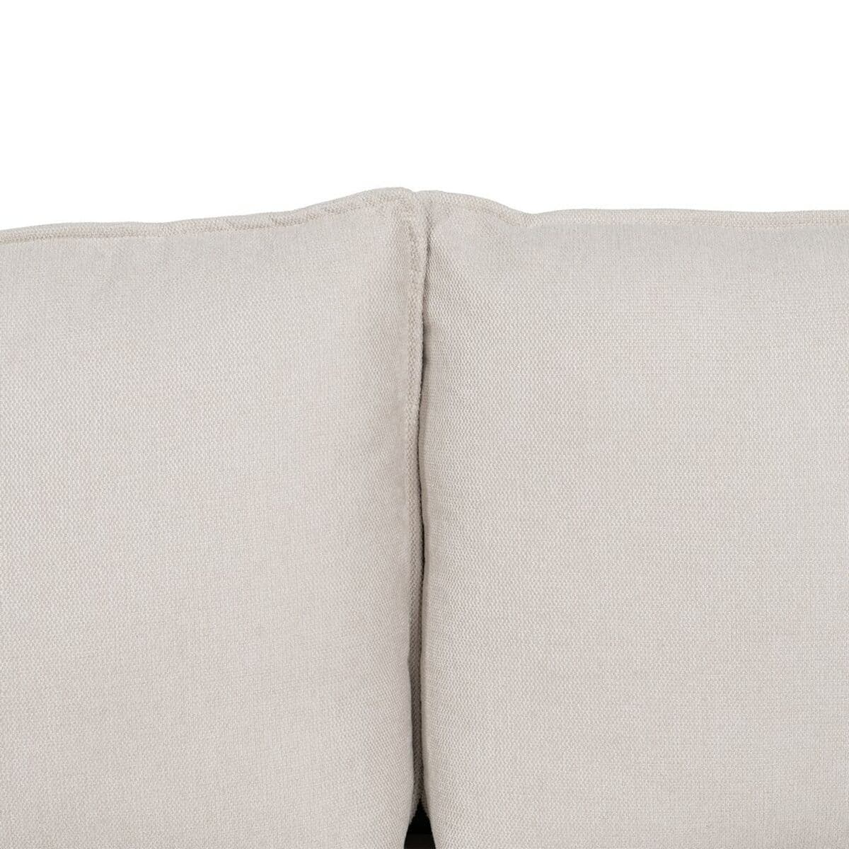 Sofa Beige Polyester Linen 210 x 93 x 95 cm - Image 9