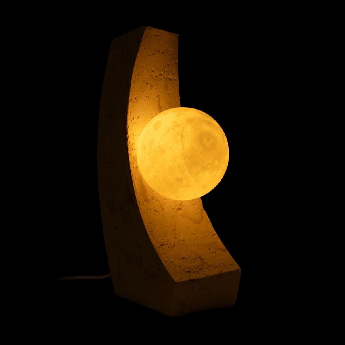 Lampa stołowa Krem Polyresin 220-240 V 16,5 x 11,5 x 30 cm - Image 2