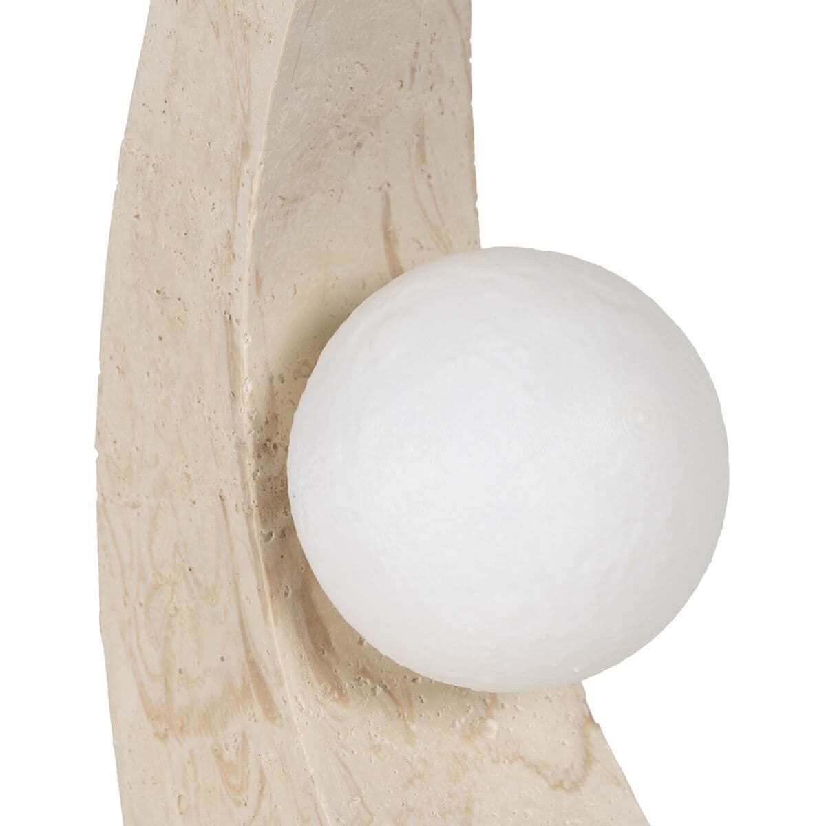 Lampa stołowa Krem Polyresin 220-240 V 16,5 x 11,5 x 30 cm - Image 3