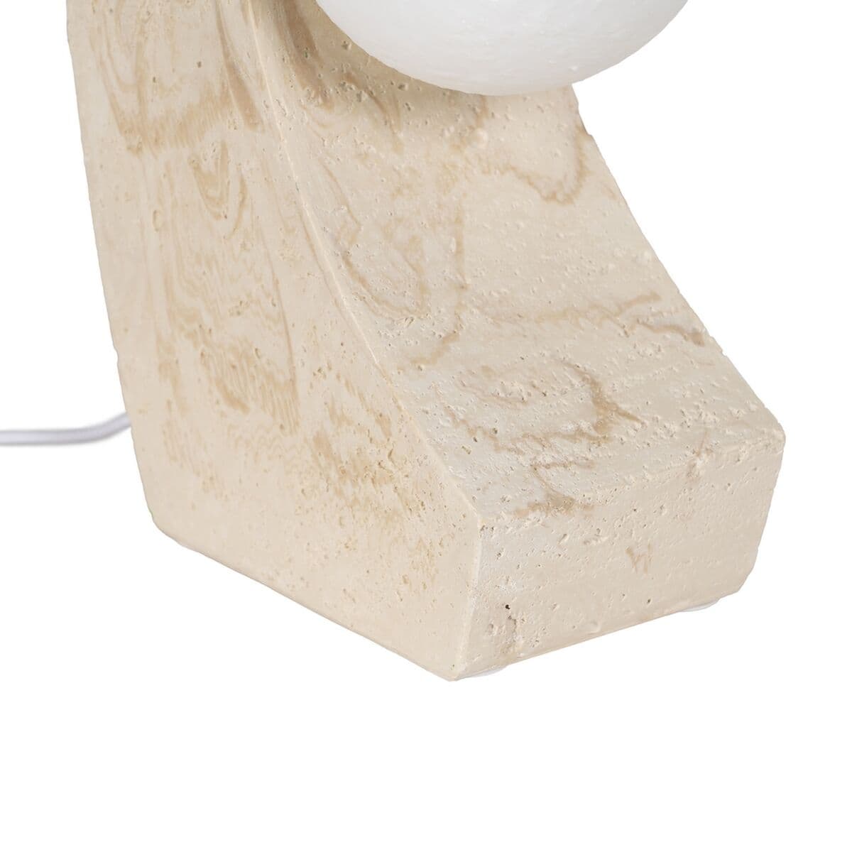 Lampa stołowa Krem Polyresin 220-240 V 16,5 x 11,5 x 30 cm - Image 5