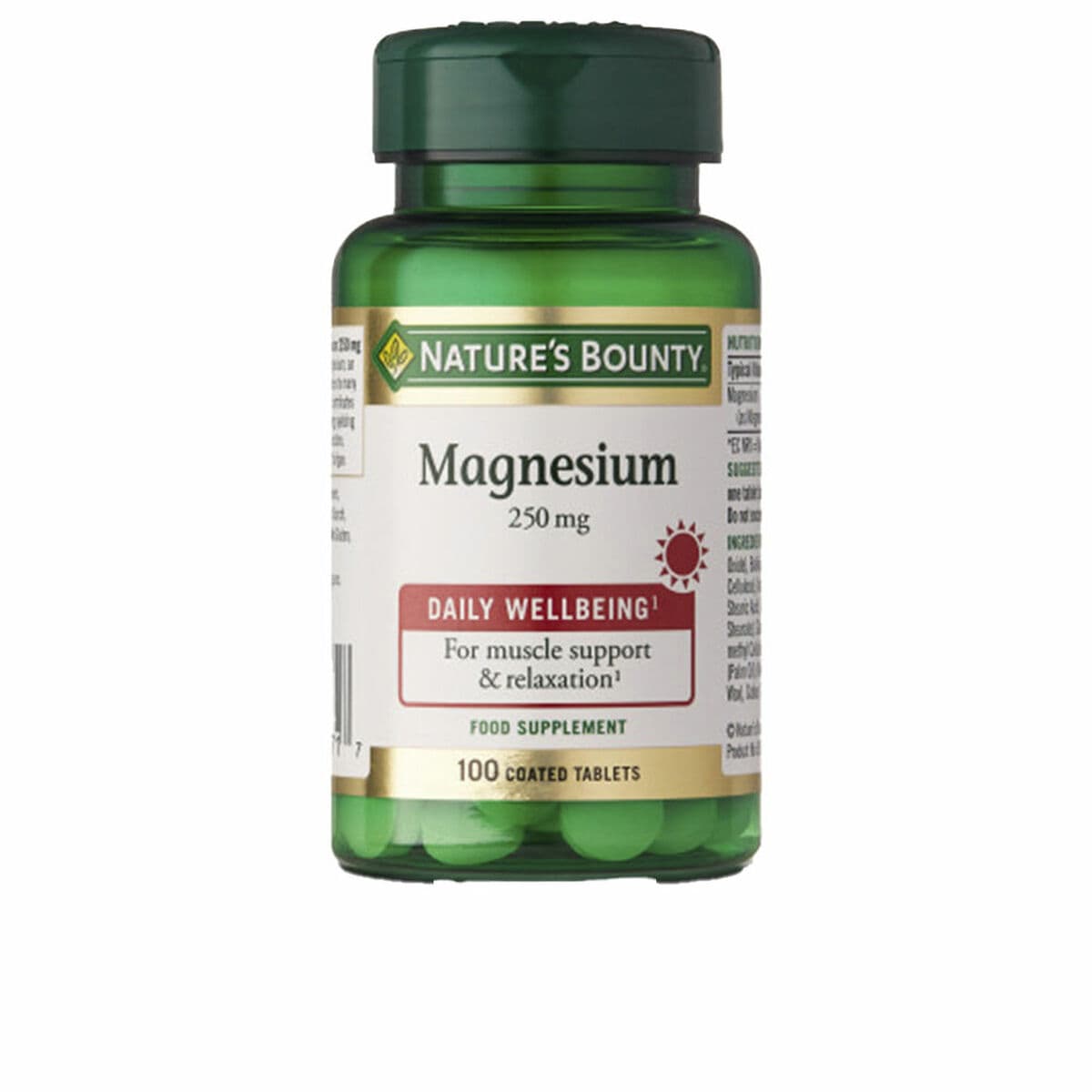 Magneziu Nature's Bounty Magnesio Magneziu 100 Unități