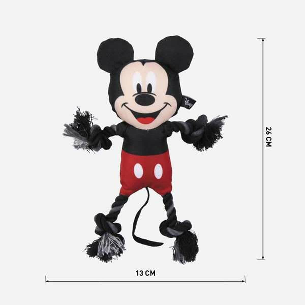 Jucărie pentru câini Mickey Mouse Negru 15,0 x 6,0 x 28,0 cm Plastic - Image 5