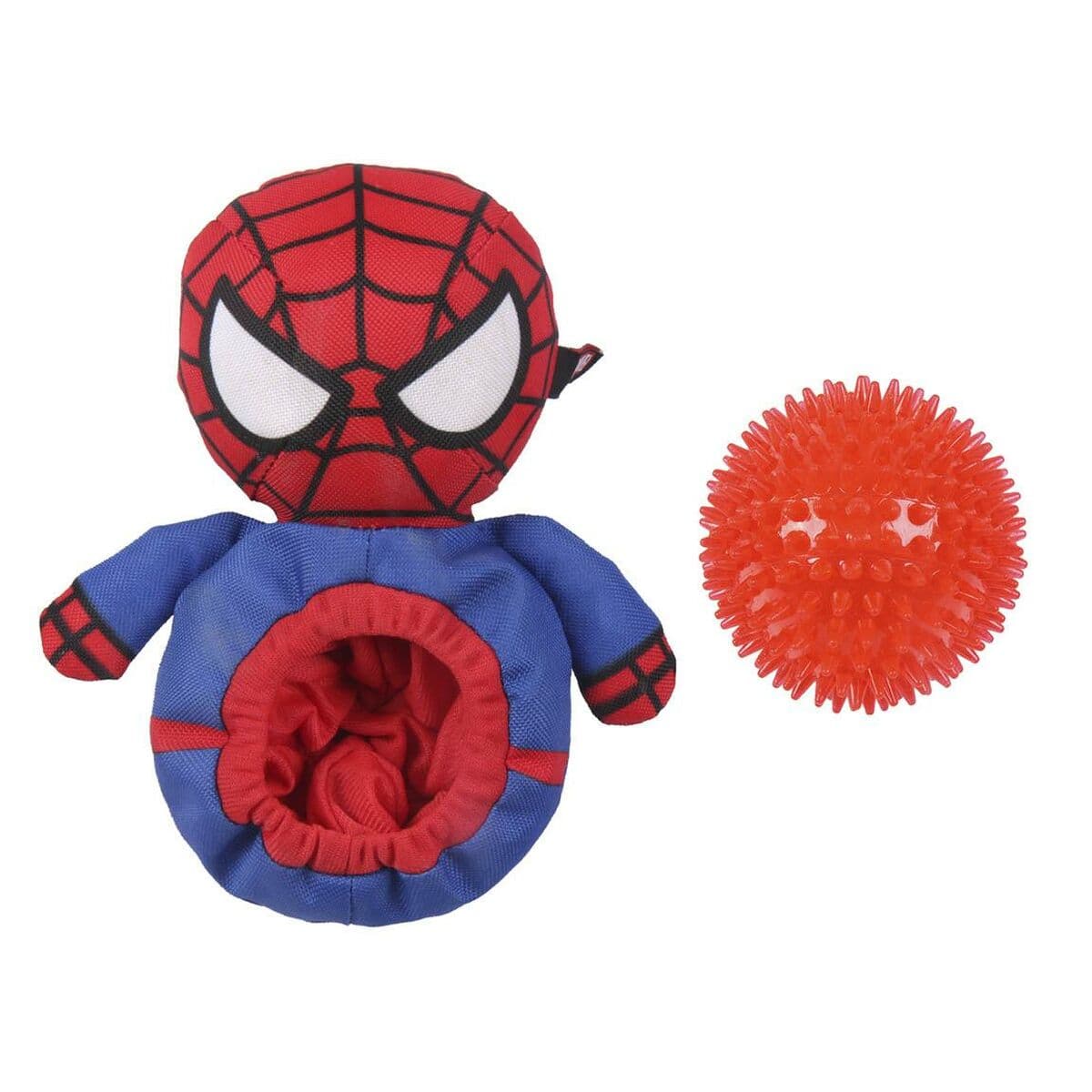 Peluche para perros Spider-Man Rojo 11,0 x 18,0 x 10,0 cm