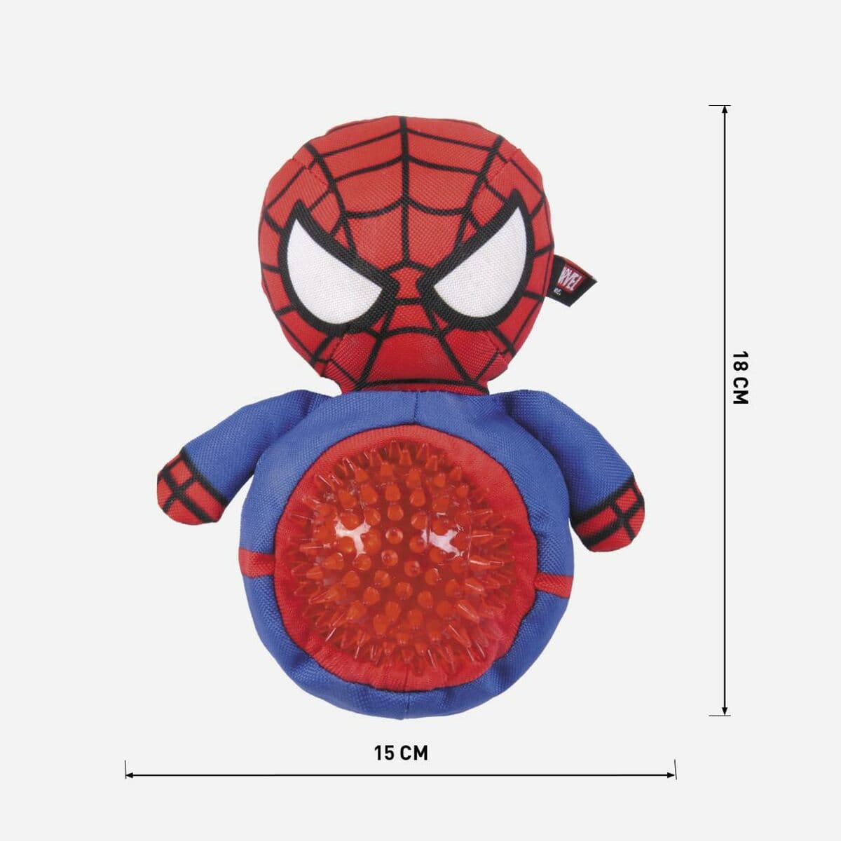 Jucărie din pluș pentru câini Spider-Man Roșu 11,0 x 18,0 x 10,0 cm - Image 3