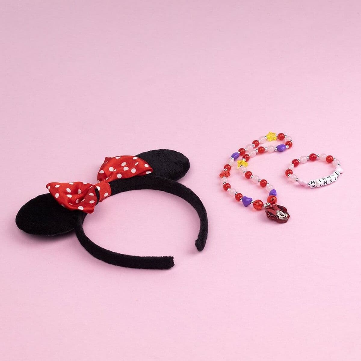 Tillbehörssats Minnie Mouse Multicolour 3 Delar - Image 2