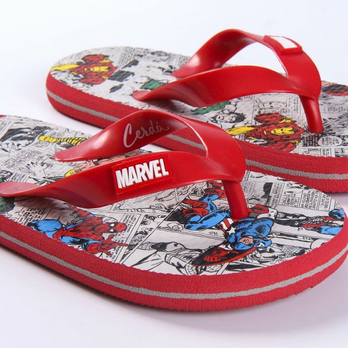 Chanclas para Niños Marvel Rojo Gris - Image 6