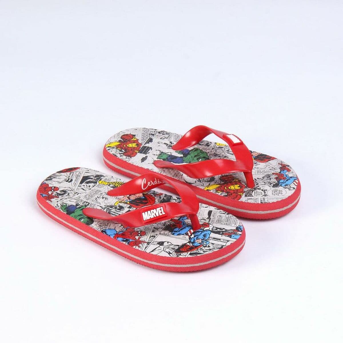 Chanclas para Niños Marvel Rojo Gris - Image 2