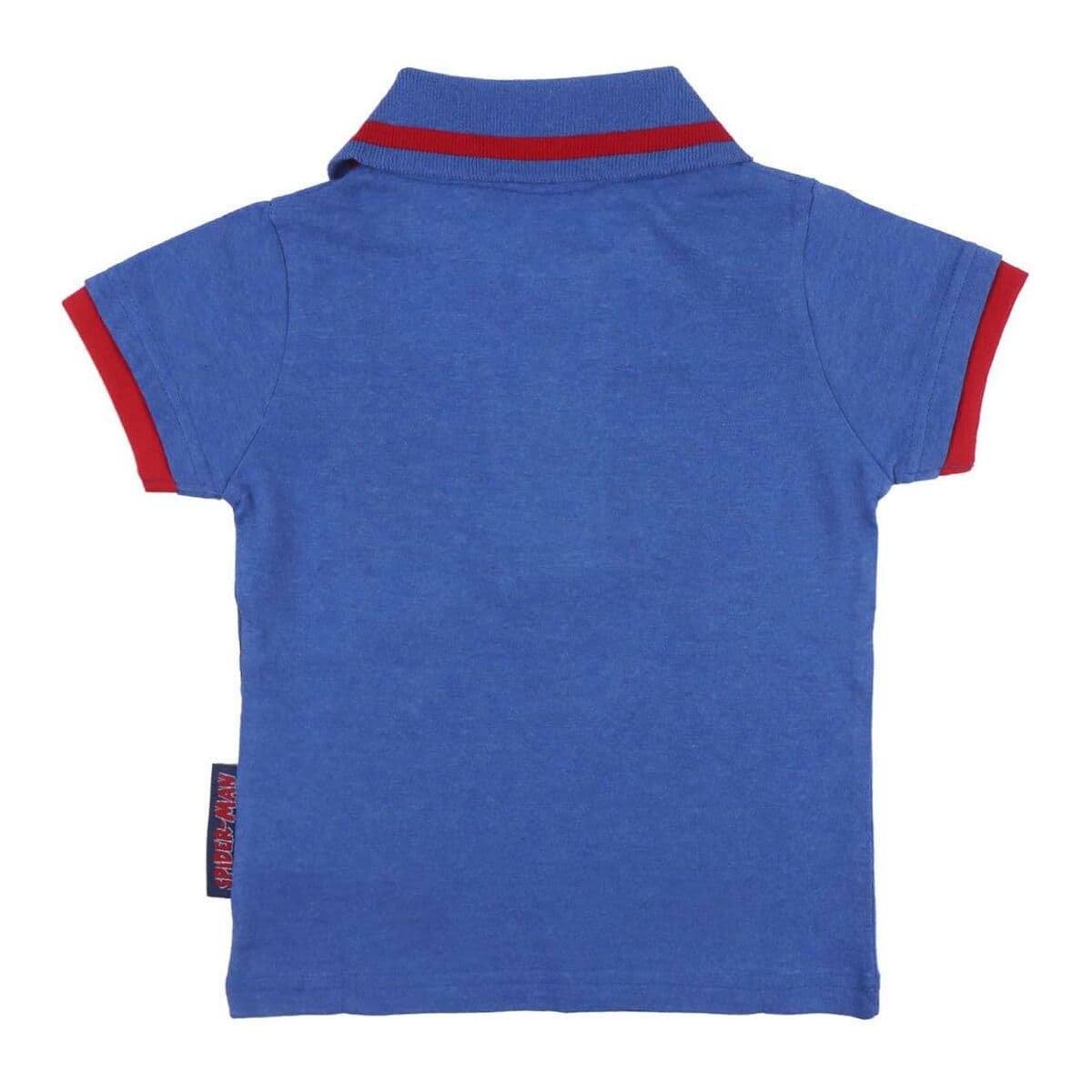 Camiseta de Manga Corta Infantil Spider-Man Azul - Image 2