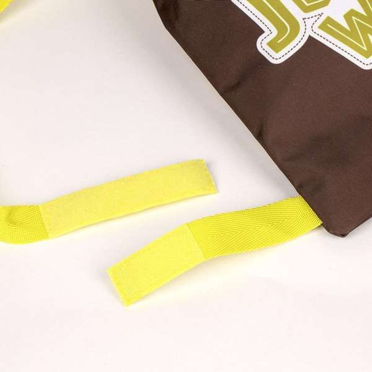 Mochila Saco Infantil Jurassic Park Marrón