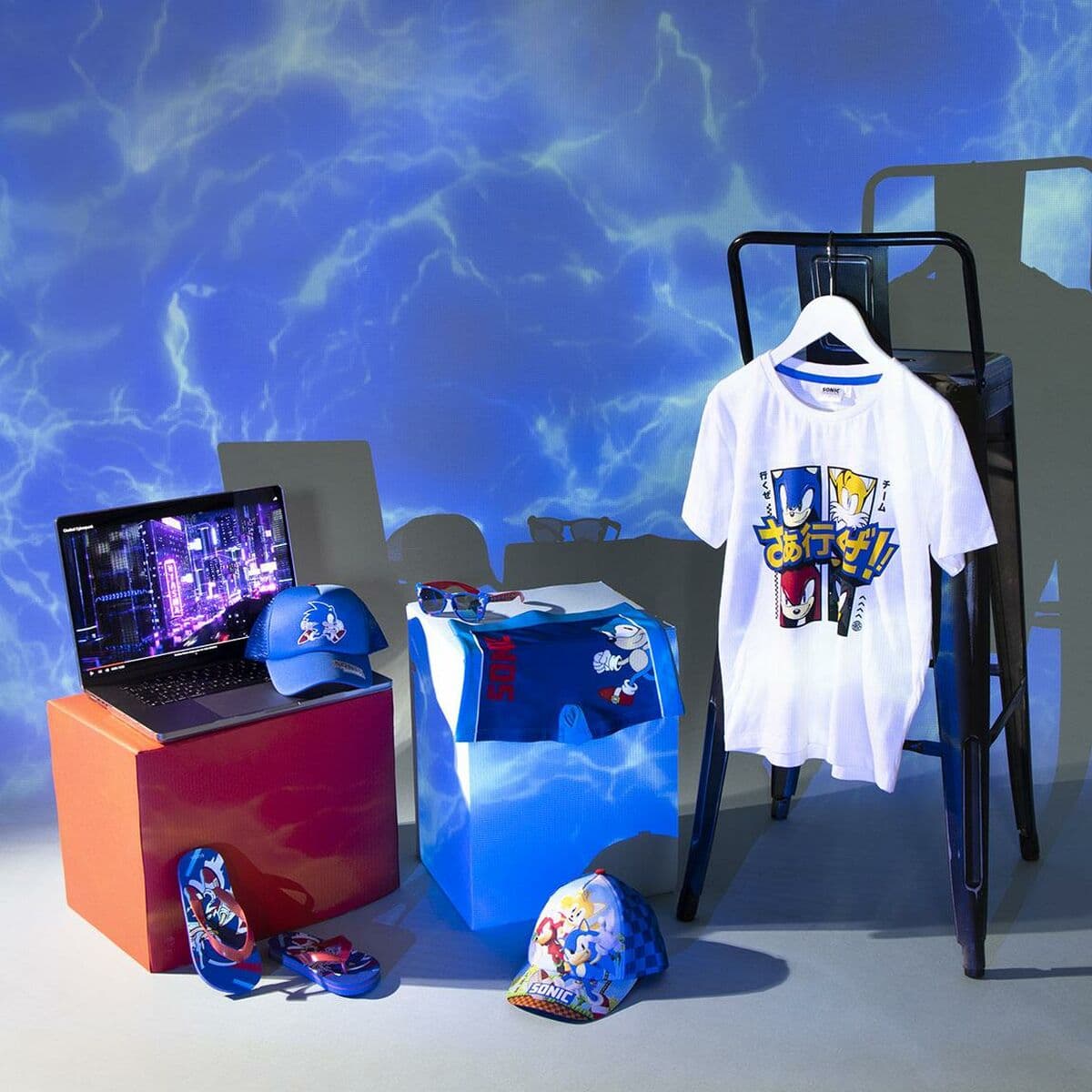 Sunčane Naočale za Djecu Sonic Plava 13 x 5 x 12 cm - Image 3