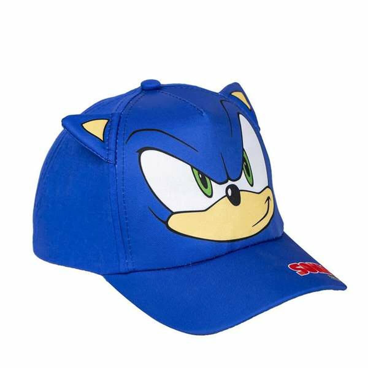Kinderkappe mit Ohrenklappen Sonic