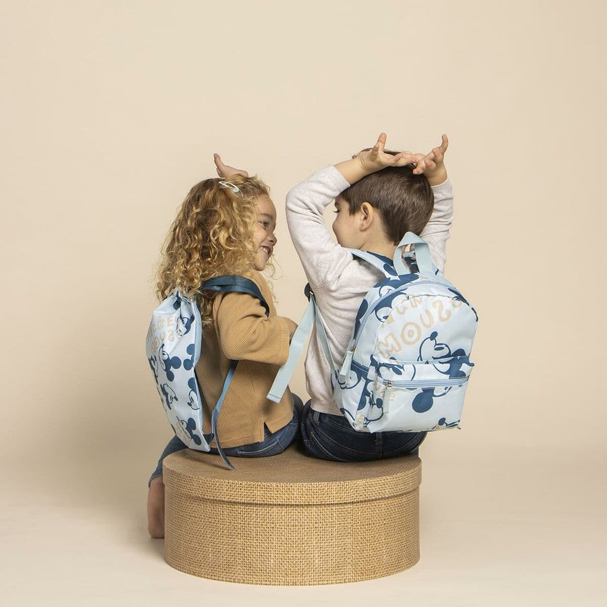 Rucksack für Kinder Mickey Mouse Blau 27 x 33 cm - Image 7