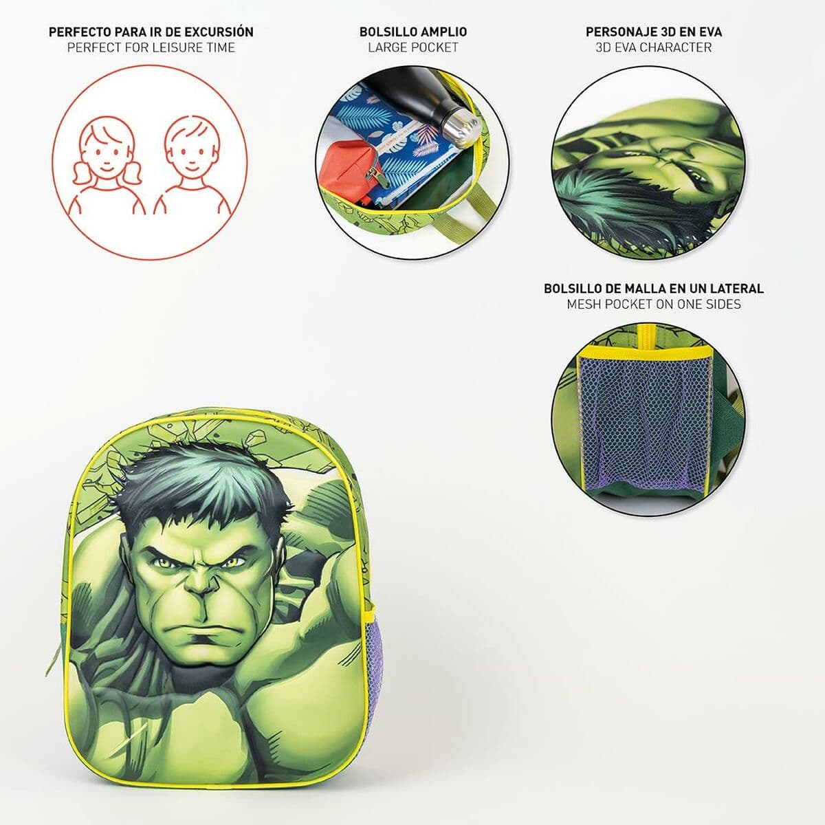 Mochila Escolar The Avengers 3D - Image 2