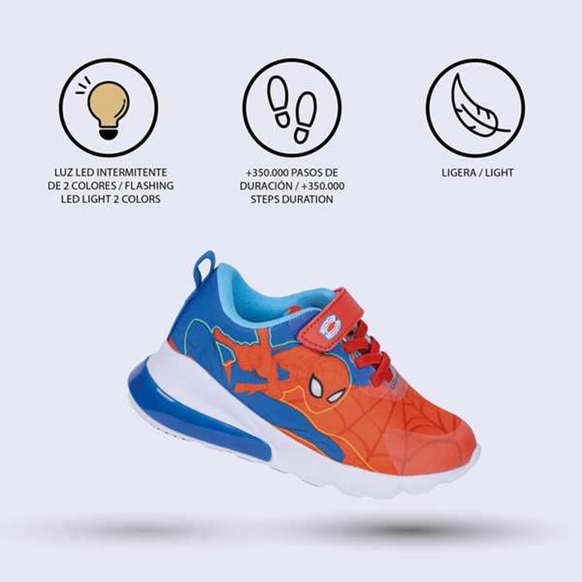 Scarpe Sportive con LED Spider-Man Rosso 30 - Image 4